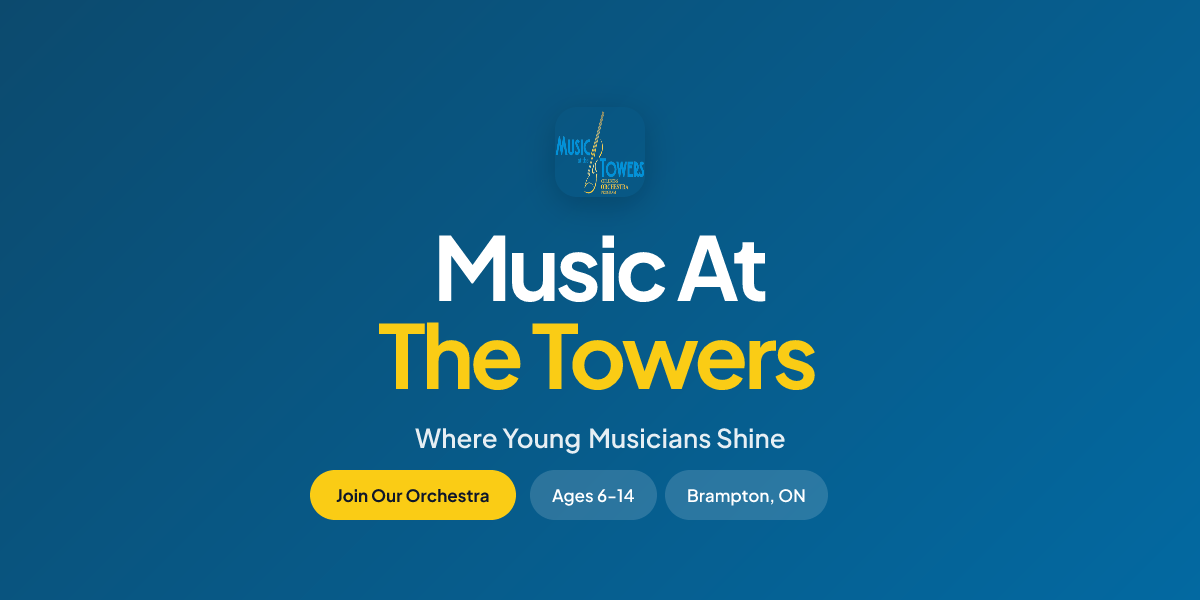 Music at the Towers Children's Program logo